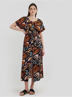 Fundango Tathar Dress női ruha multikolor színben 1