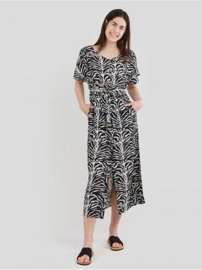 Fundango Tathar Dress női ruha fekete színben 1