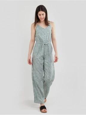 Fundango Alisha Jumpsuit női ruha zöld színben 1