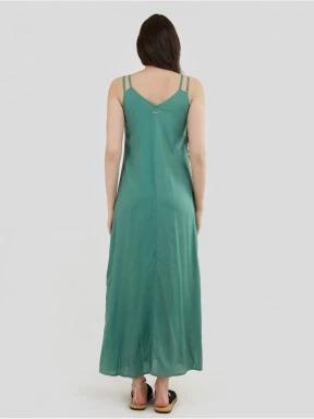 Fundango Helena Dress női ruha zöld színben 3