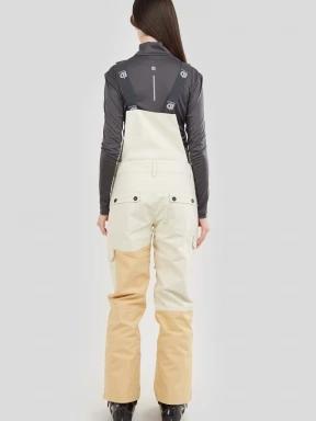 Fundango Sakura Bib Pants női sínadrág sárga színben 3