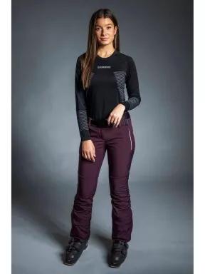 Fundango GALENA Softshell Pants női sínadrág lila színben 1