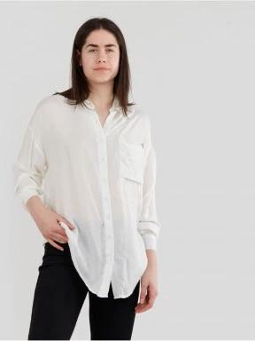 Fundango Dynea Shirt női blúz fehér színben 1