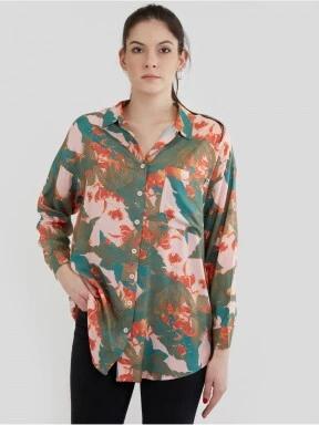 Fundango Dynea Shirt női blúz multikolor színben 1