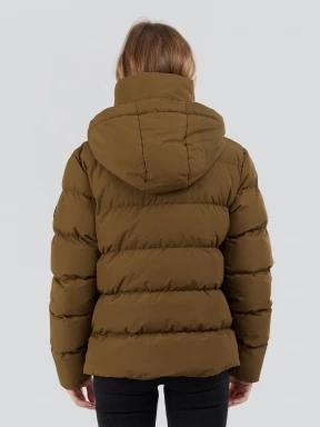 Fundango Amber Padded Jacket női átmeneti kabát oliva színben 3