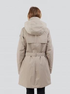 Fundango Charlotte Trenchcoat női esőkabát homok színben 3