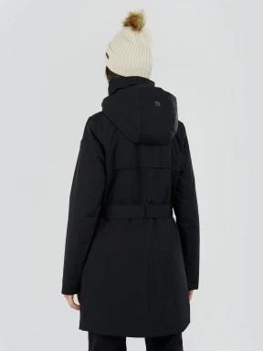 Fundango Charlotte Trenchcoat női esőkabát fekete színben 3
