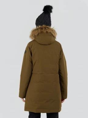 Fundango Georgina Parka Jacket női télikabát oliva színben 3