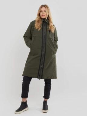 Fundango Carya Parka Jacket női utcai kabát oliva színben 1