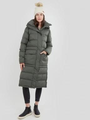 Fundango Sabina Padded Jacket női télikabát oliva színben 1