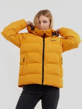 Fundango Amber Padded Jacket női utcai kabát sárga színben 1