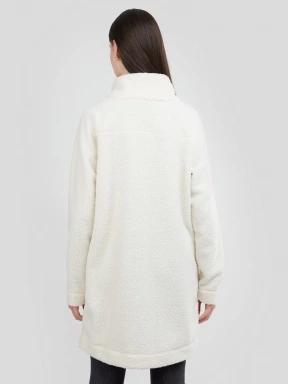 Fundango Elle Fleece Jacket női utcai kabát homok színben 3