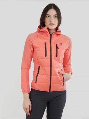 Fundango Mina Hybrid jacket női softshell kabát narancssárga színben 1