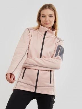 Fundango Antila Fleece Jacket női polár pulóver rózsaszín színben 1