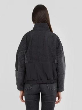 Fundango Calypso Hybrid Pullover női polár pulóver fekete színben 3