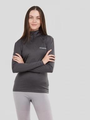 Fundango Yade Baselayer női aláöltöző felső szürke színben 1
