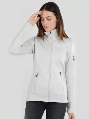 Fundango Antila Fleece Jacket női polár pulóver fehér színben 1