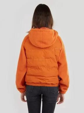 Fundango Frila Hybrid Jacket női utcai kabát narancssárga színben 3