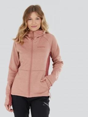 Fundango Alita Fleece Jacket női polár pulóver rózsaszín színben 1