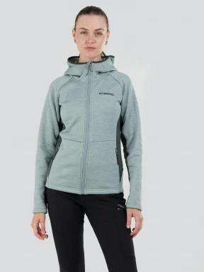 Fundango Alita Fleece Jacket női polár pulóver zöld színben 1