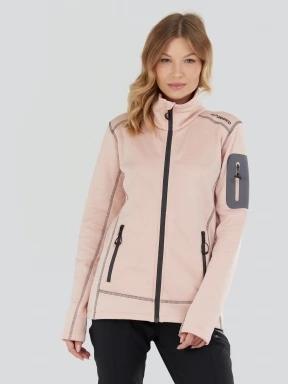 Fundango Antila Fleece Jacket női polár pulóver rózsaszín színben 1