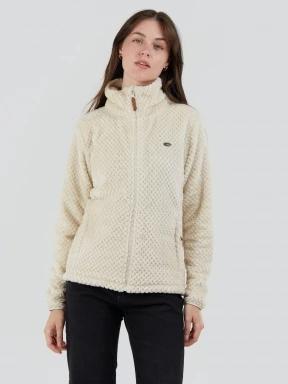 Fundango Shiren Fleece Jacket női polár pulóver sárga színben 1
