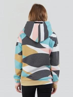 Fundango Challenger Pullover női kapucnis pulóver multikolor színben 3