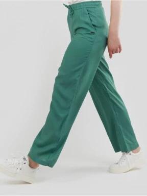 Fundango Poppy Pants női utcai nadrág zöld színben 1