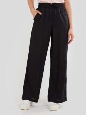 Fundango Poppy Pants női hosszú nadrág fekete színben 1