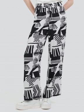 Fundango Poppy Pants női hosszú nadrág fekete színben 1