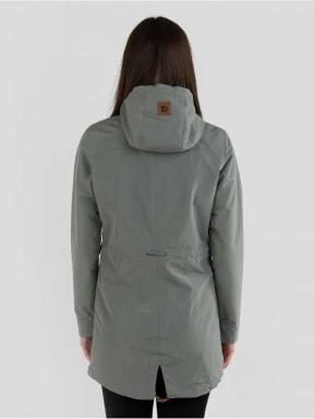 Fundango Tapara Waterproof Jacket női esőkabát zöld színben 3