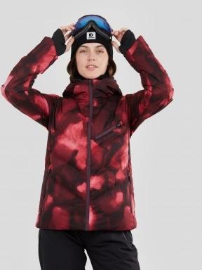 Fundango Elyra Padded Jacket női steppelt síkabát piros színben 1