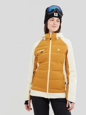 Fundango Medina Padded Jacket női steppelt síkabát barna színben 1