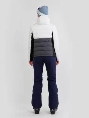 Fundango Everett Padded Anorak női steppelt síkabát fehér színben 3