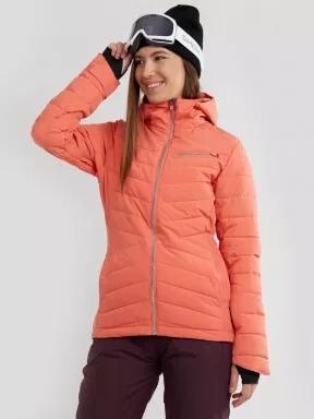 Fundango Punch Padded Jacket női steppelt síkabát piros színben 1