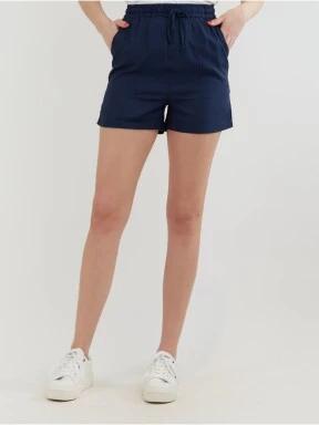 Fundango Carla Shorts női rövidnadrág sötétkék színben 1
