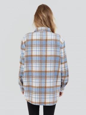 Fundango Ashley Shirt Jacket női ingkabát kék színben 3