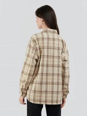 Fundango Ashley Shirt Jacket női ingkabát homok színben 3