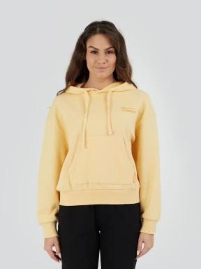 Fundango Lopez Sweatshirt női kapucnis pulóver sárga színben 1