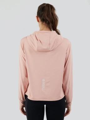 Fundango Helka Sweatshirt női kapucnis pulóver rózsaszín színben 3