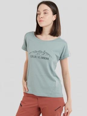 Fundango Atmos T-shirt női rövid ujjú póló világoskék színben 1