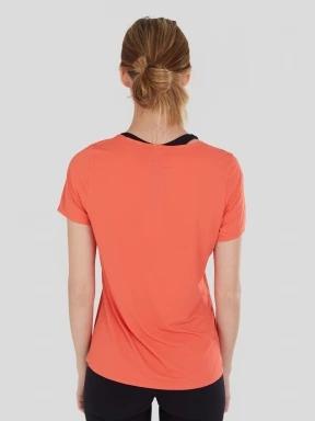 Fundango Hanabi T-shirt női rövid ujjú sport póló piros színben 3