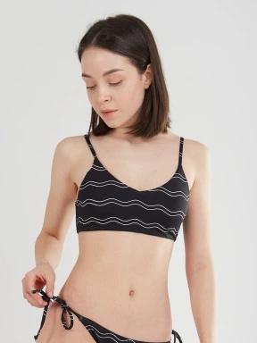 Fundango Moana Classic Top női bikini felső fekete színben 1