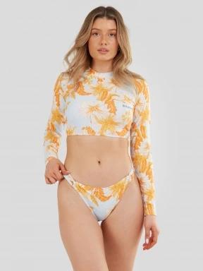 Fundango Amelia Surf Top női bikini felső narancssárga színben 1