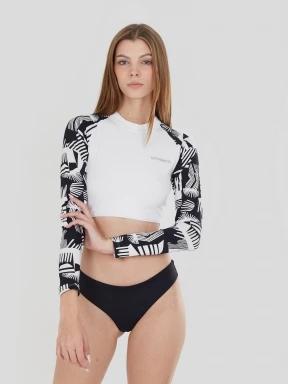 Fundango Amelia Surf Top női bikini felső fekete színben 1