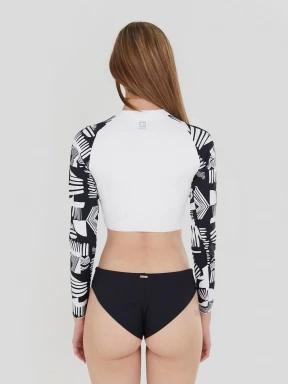 Fundango Amelia Surf Top női bikini felső fekete színben 3