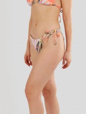 Fundango Innisfil Ties-side Bottoms női bikini alsó lila színben 1