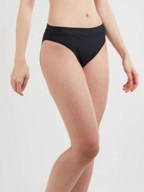 Fundango Sahara Mid Waist Full Bottoms női bikini alsó fekete színben 1