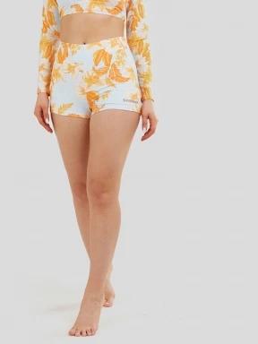 Fundango Amelia Surf Short női bikini alsó narancssárga színben 1
