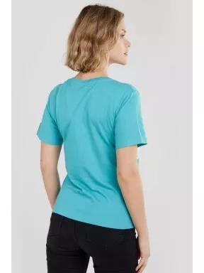 Fundango Bolton T-shirt női rövid ujjú póló zöld színben 3